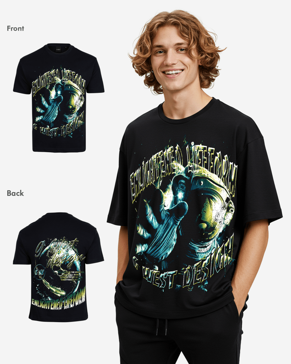 G West Universe Premium Oversized Tee