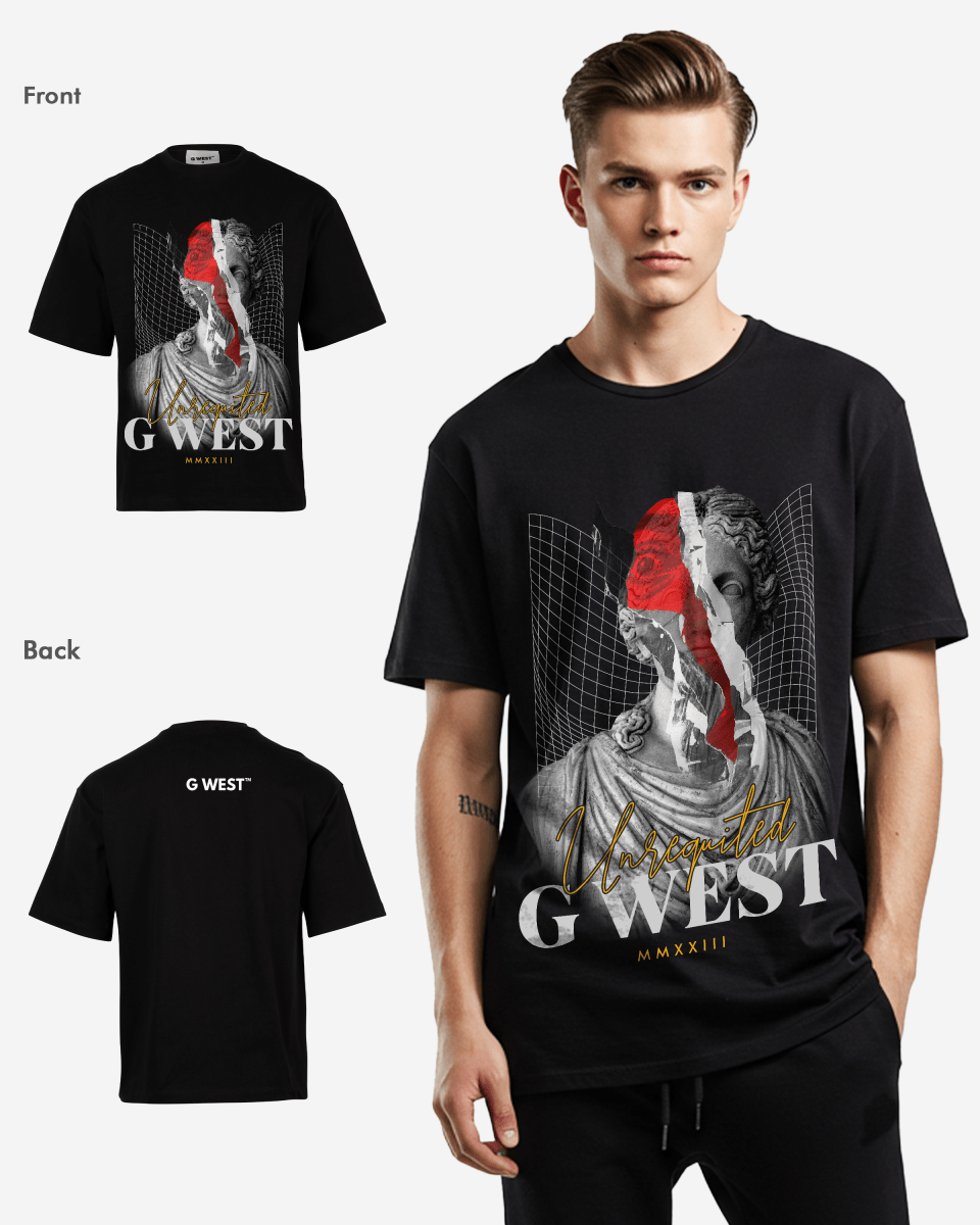 G-WEST UNREQUITED OVERSIZED TEE