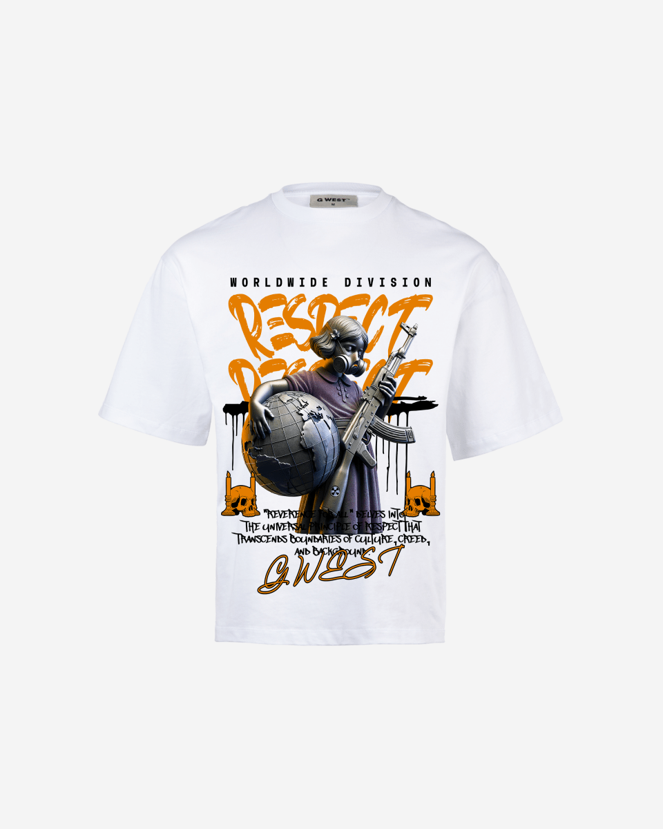 G-WEST UNSEEN BATTLE OVERSIZED TEE