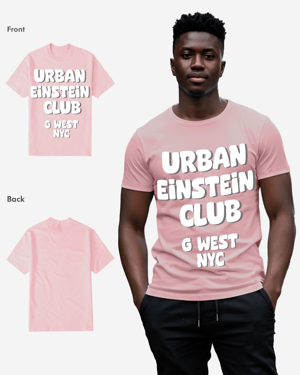 G WEST URBAN EINSTEIN CLUB TEE