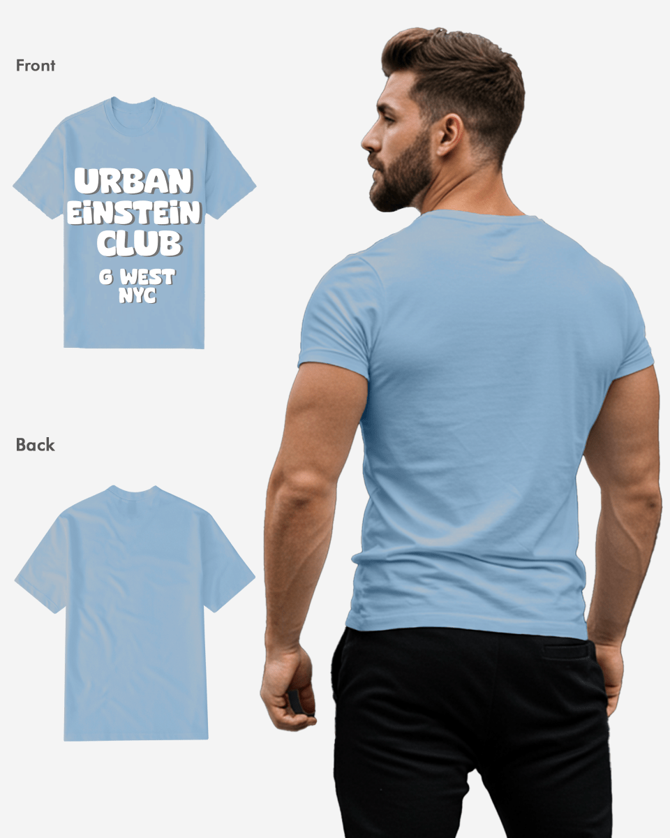 G WEST URBAN EINSTEIN CLUB TEE
