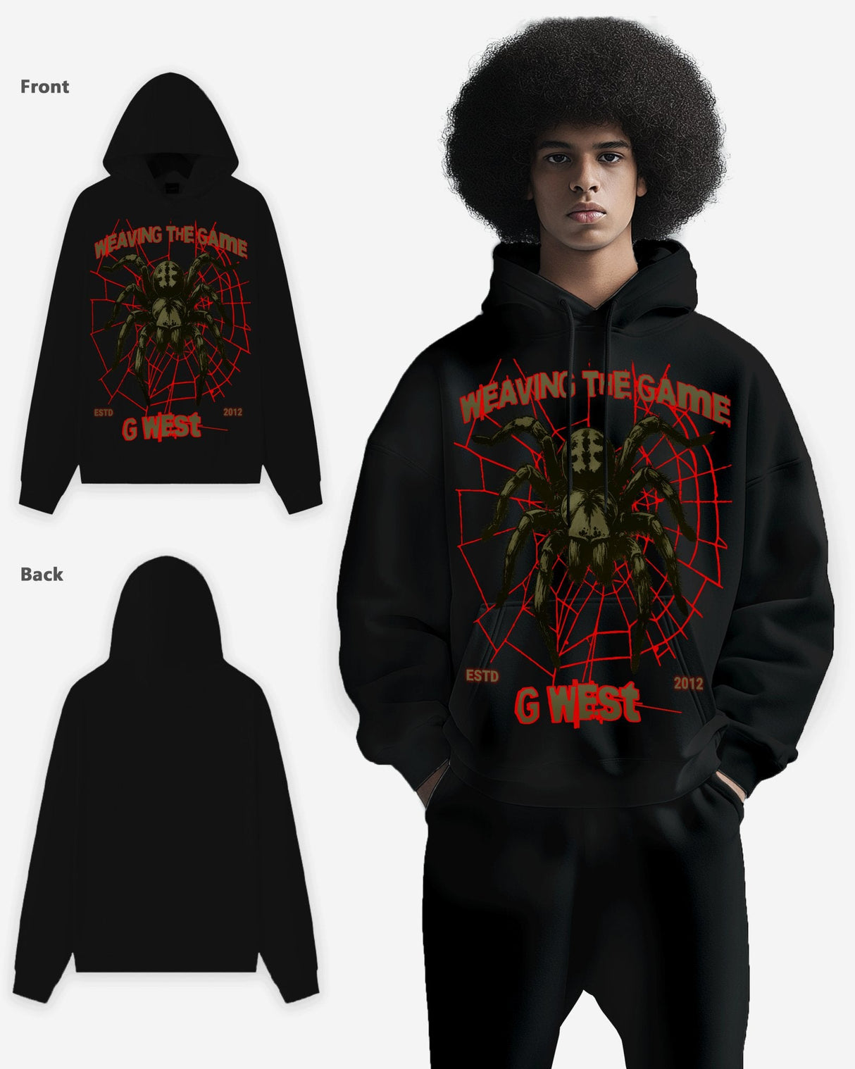 G West Weaving The Game Hoodie