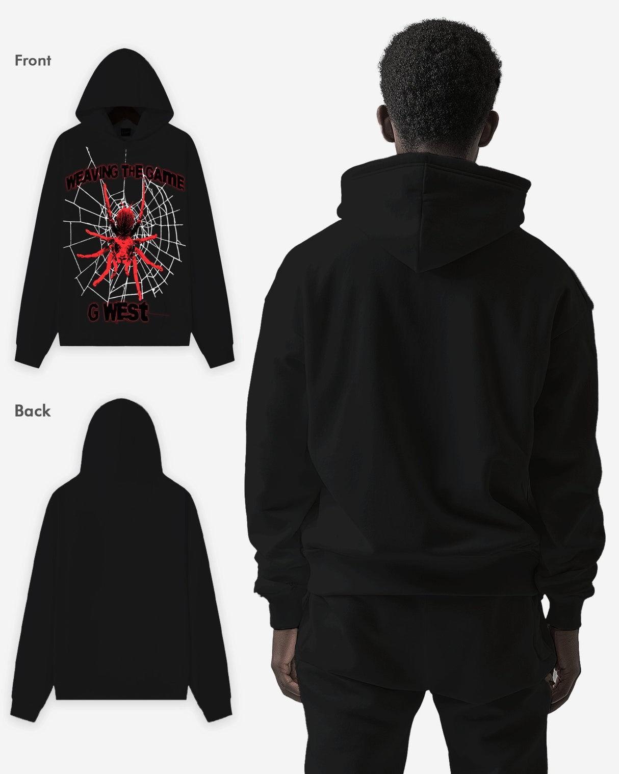 G West Weaving The Game Hoodie