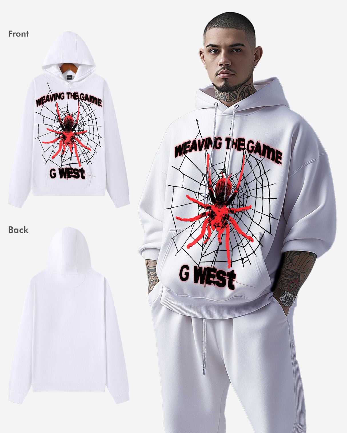 G West Weaving The Game Hoodie