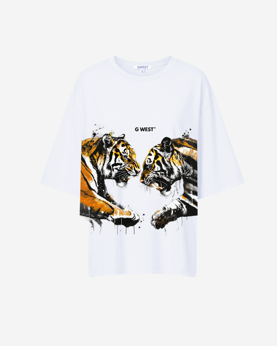 G West Womens Wild Things Oversized Tee