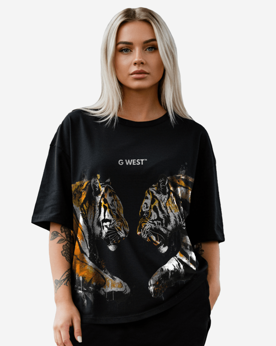 G West Womens Wild Things Oversized Tee