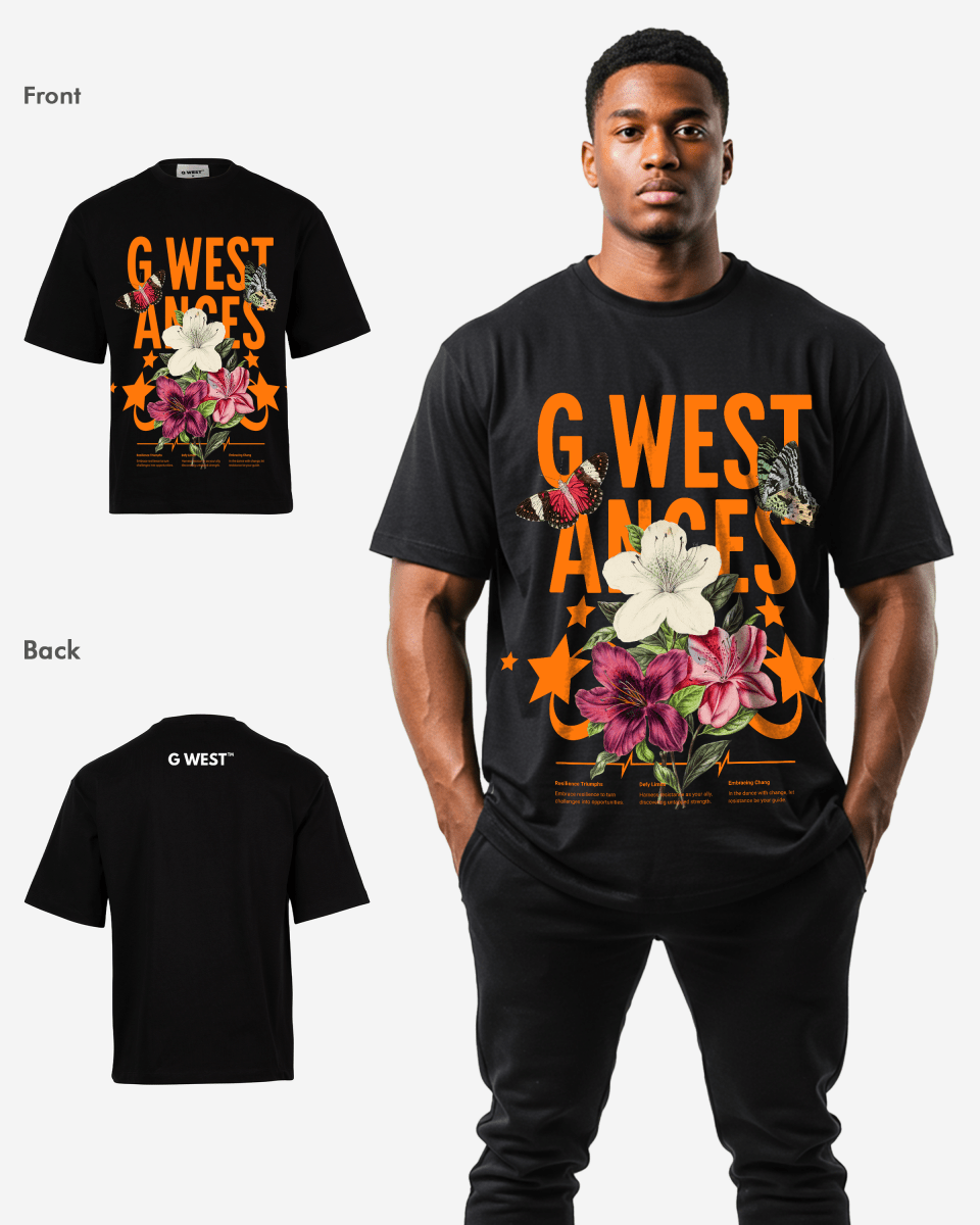 G-WEST WIND OF SPRING OVERSIZED TEE