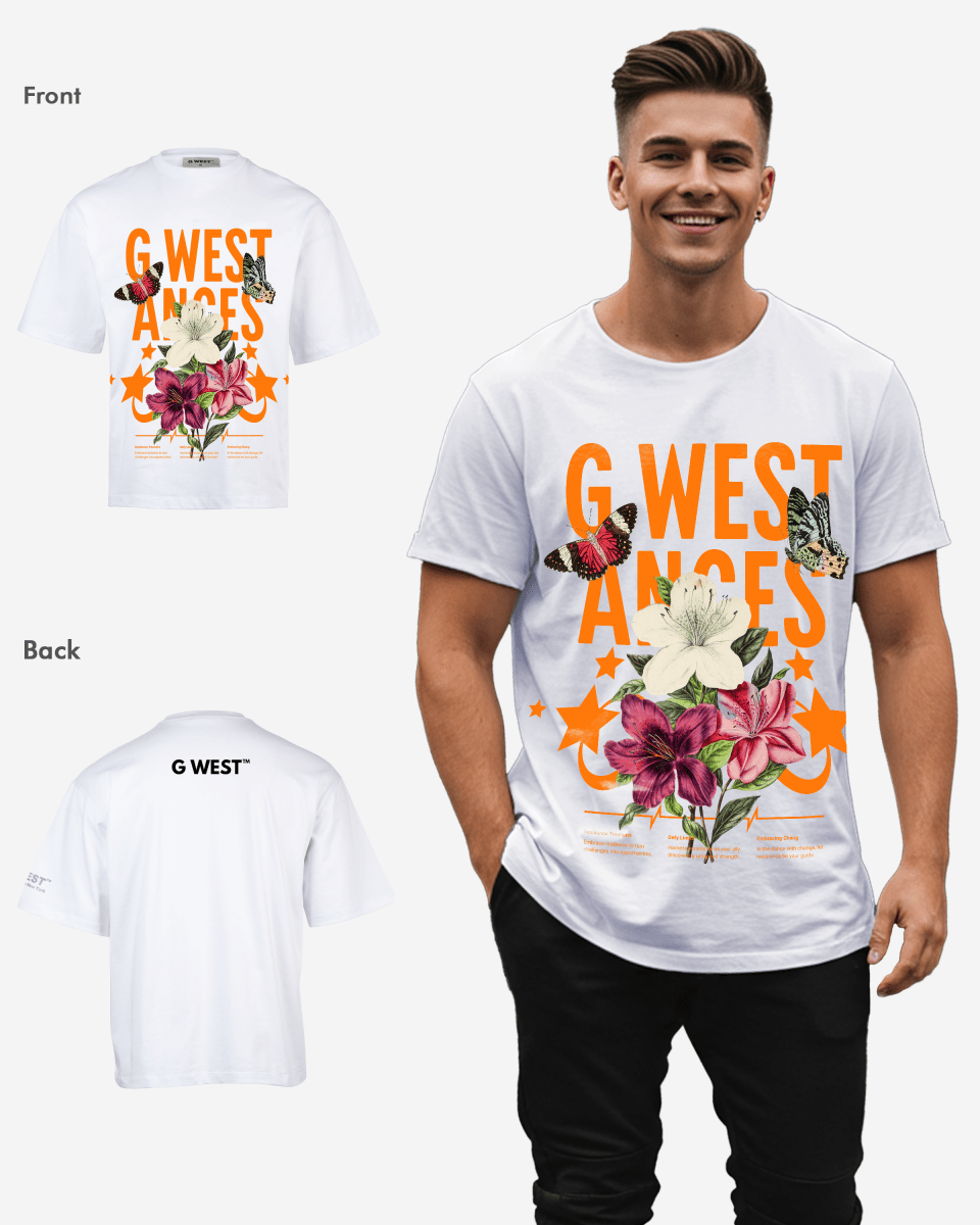 G-WEST WIND OF SPRING OVERSIZED TEE