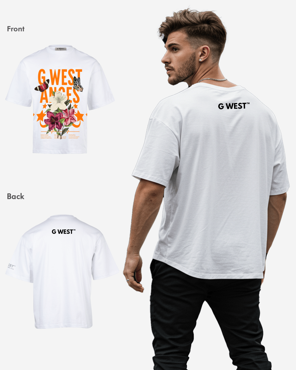 G-WEST WIND OF SPRING OVERSIZED TEE