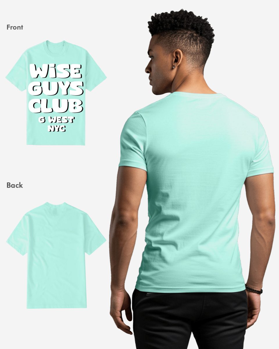 G WEST WISE GUYS CLUB TEE