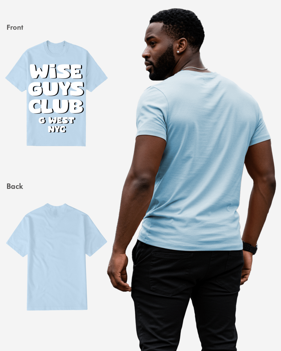 G WEST WISE GUYS CLUB TEE