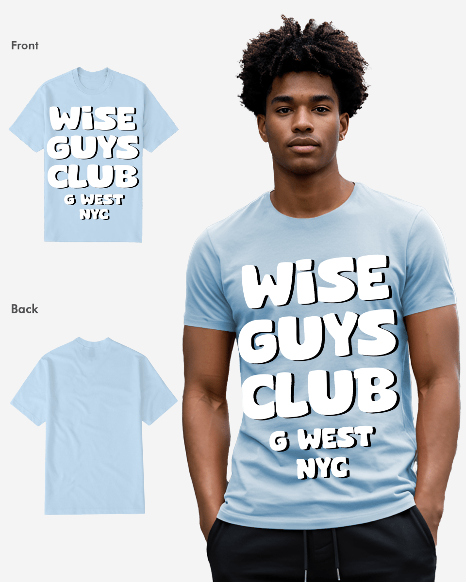G WEST WISE GUYS CLUB TEE