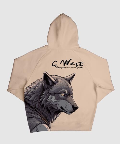 G West Wolf Hoodie