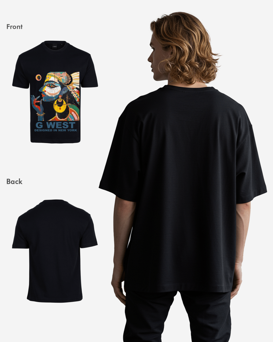 G West Work Of Art Oversized Tee