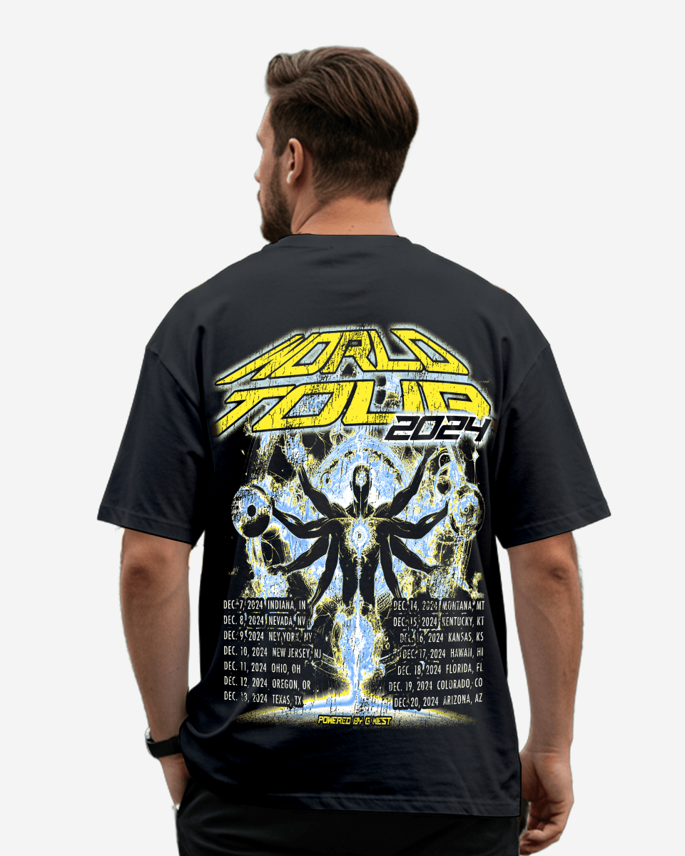 G West World is Yours Black Tee Big and Tall