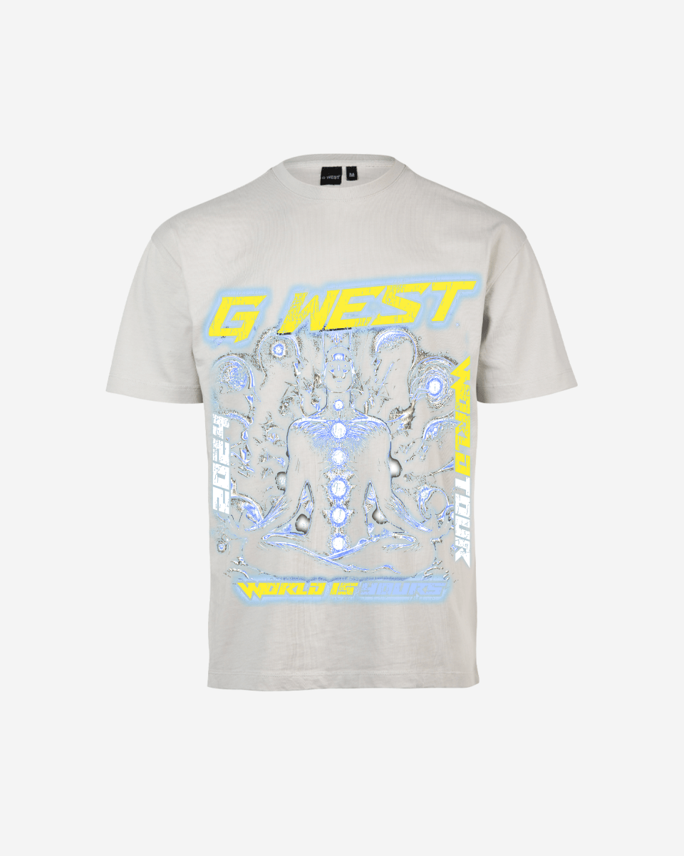 G West World Is Yours Premium Oversized Tee