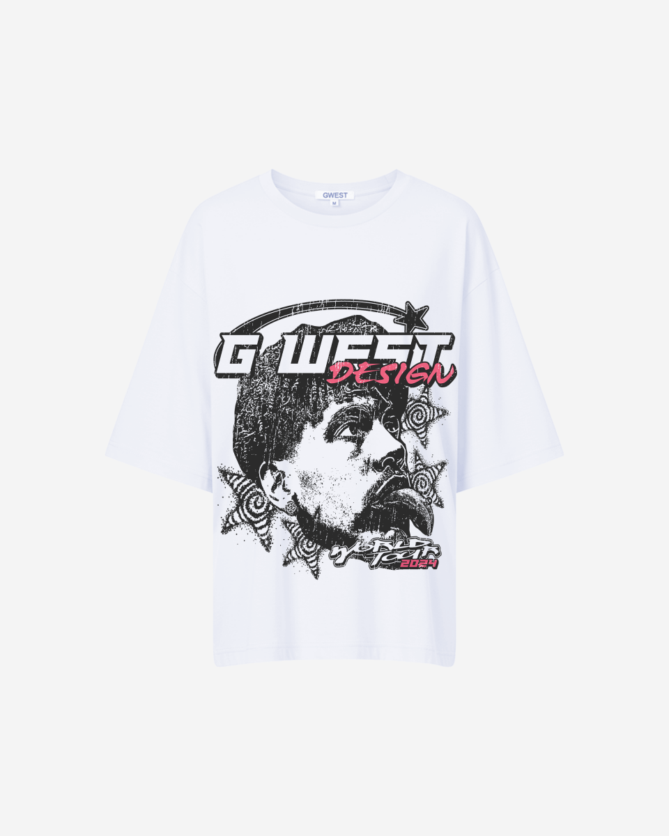 G West Womens World Tour Premium Oversized Tee