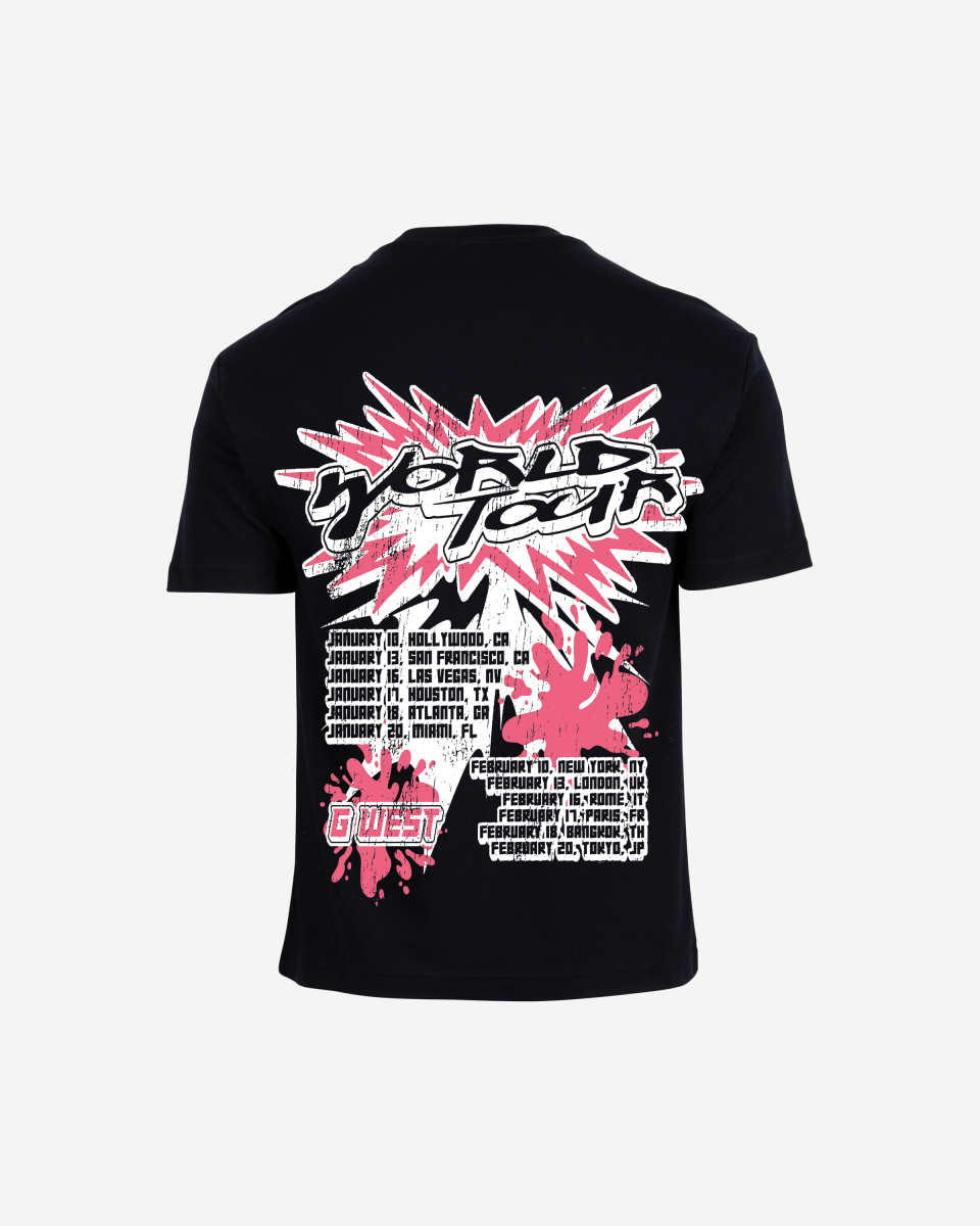 G West World Tour Premium Oversized Tee