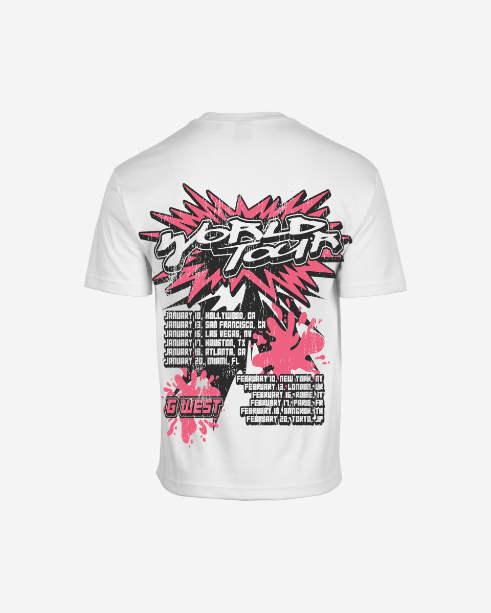 G West World Tour Premium Oversized Tee