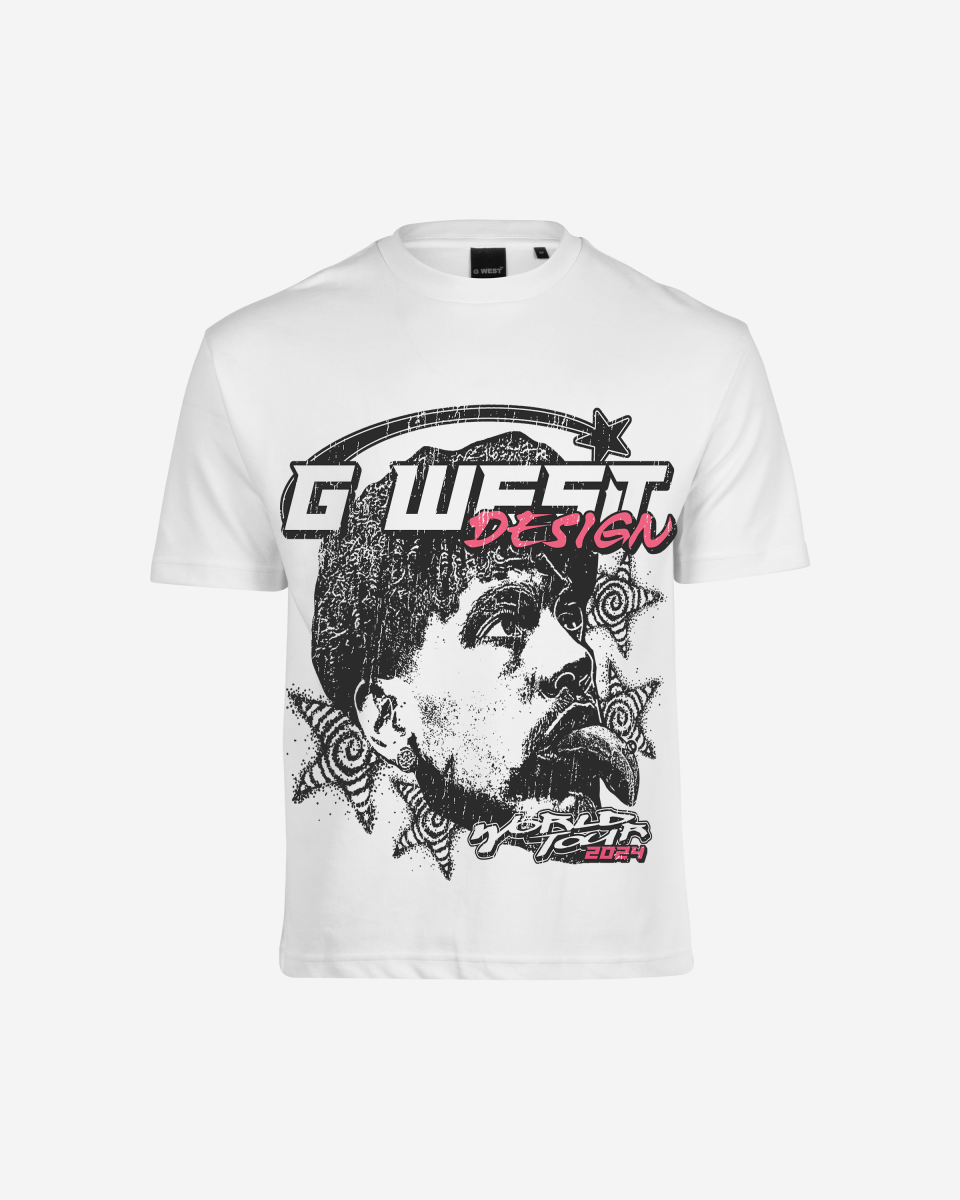 G West World Tour Premium Oversized Tee
