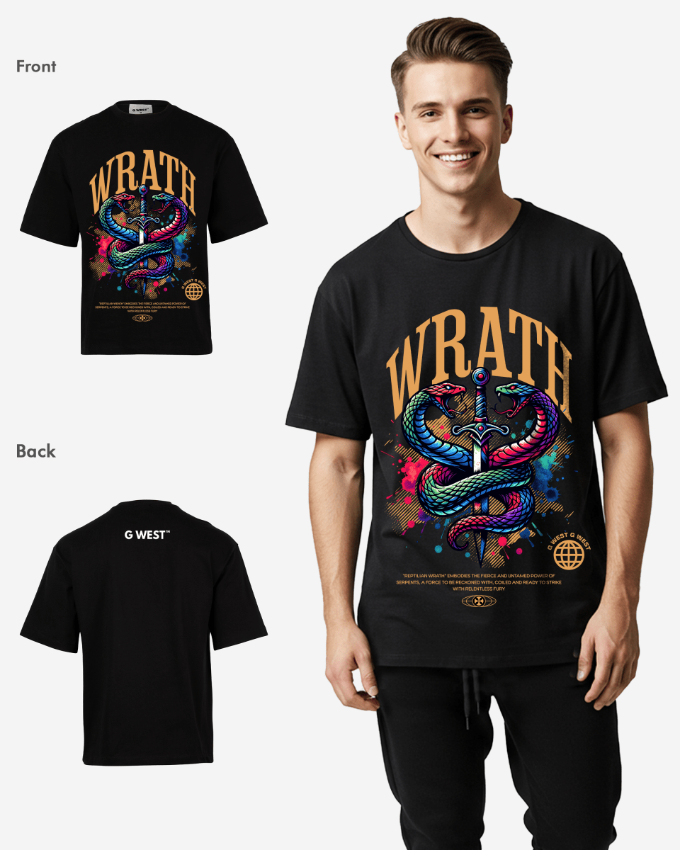 G-WEST WRATH OVERSIZED TEE