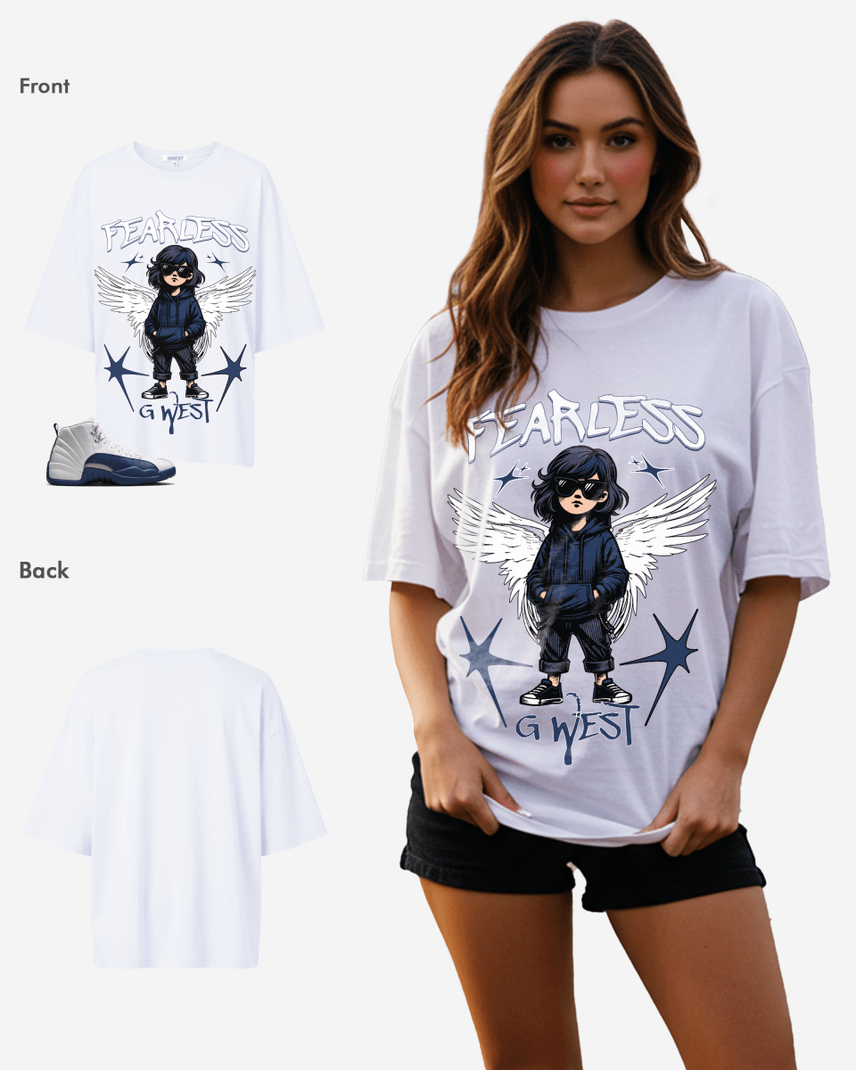 G West Girl Character Cool Oversized Women's T-Shirt
