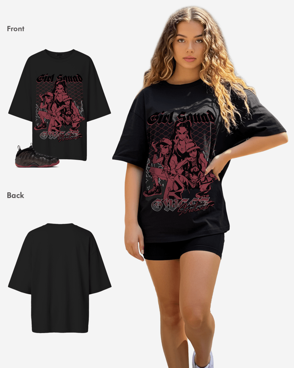 G West Girl Squad Oversized Women's T-Shirt