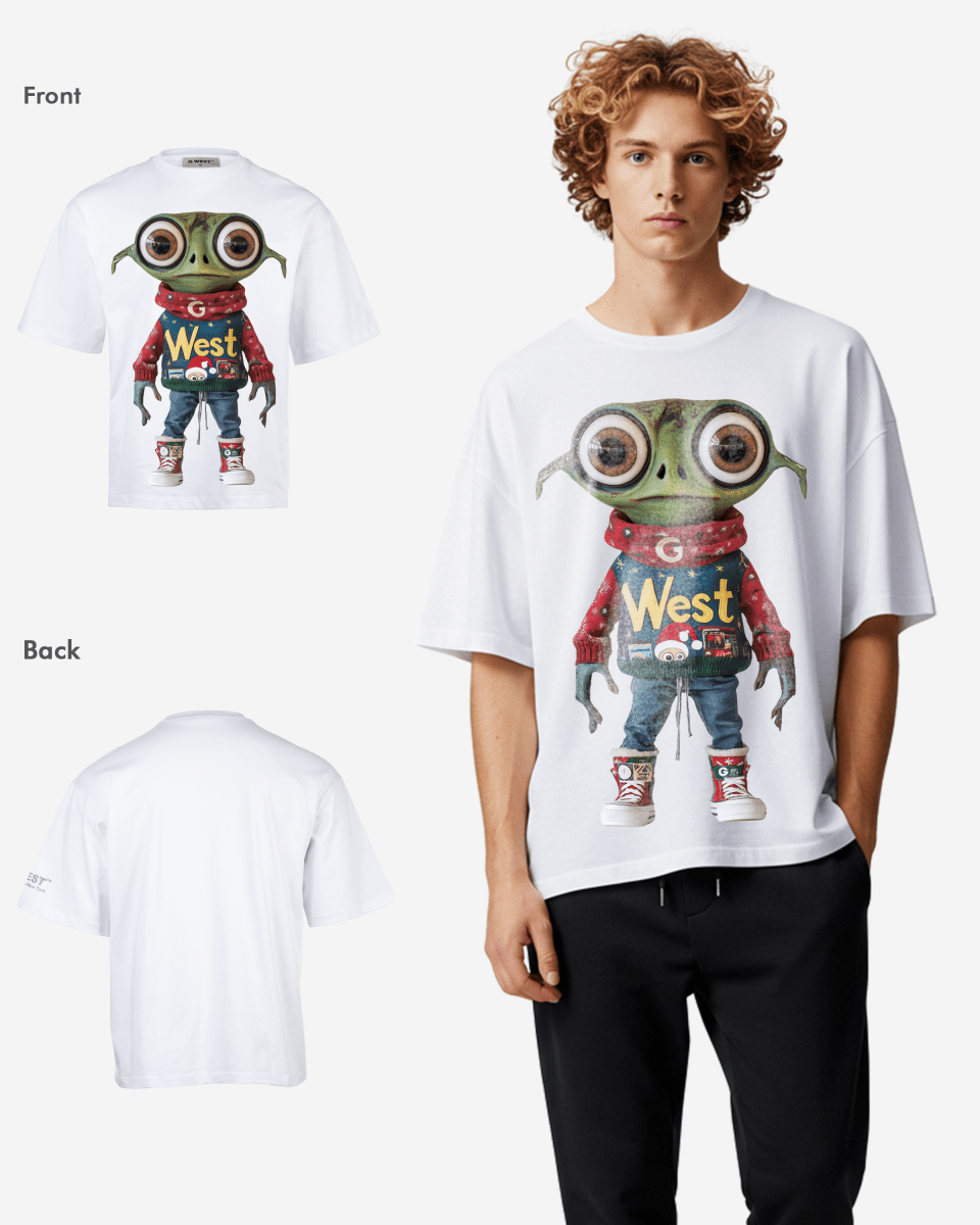 Grumpy Claus Oversized  T-Shirt