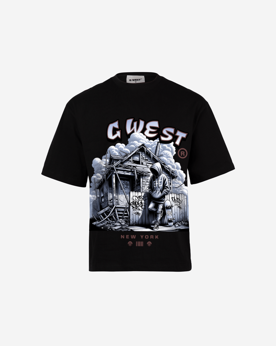 GWEST WANDERING SPIRIT OVERSIZED TEE