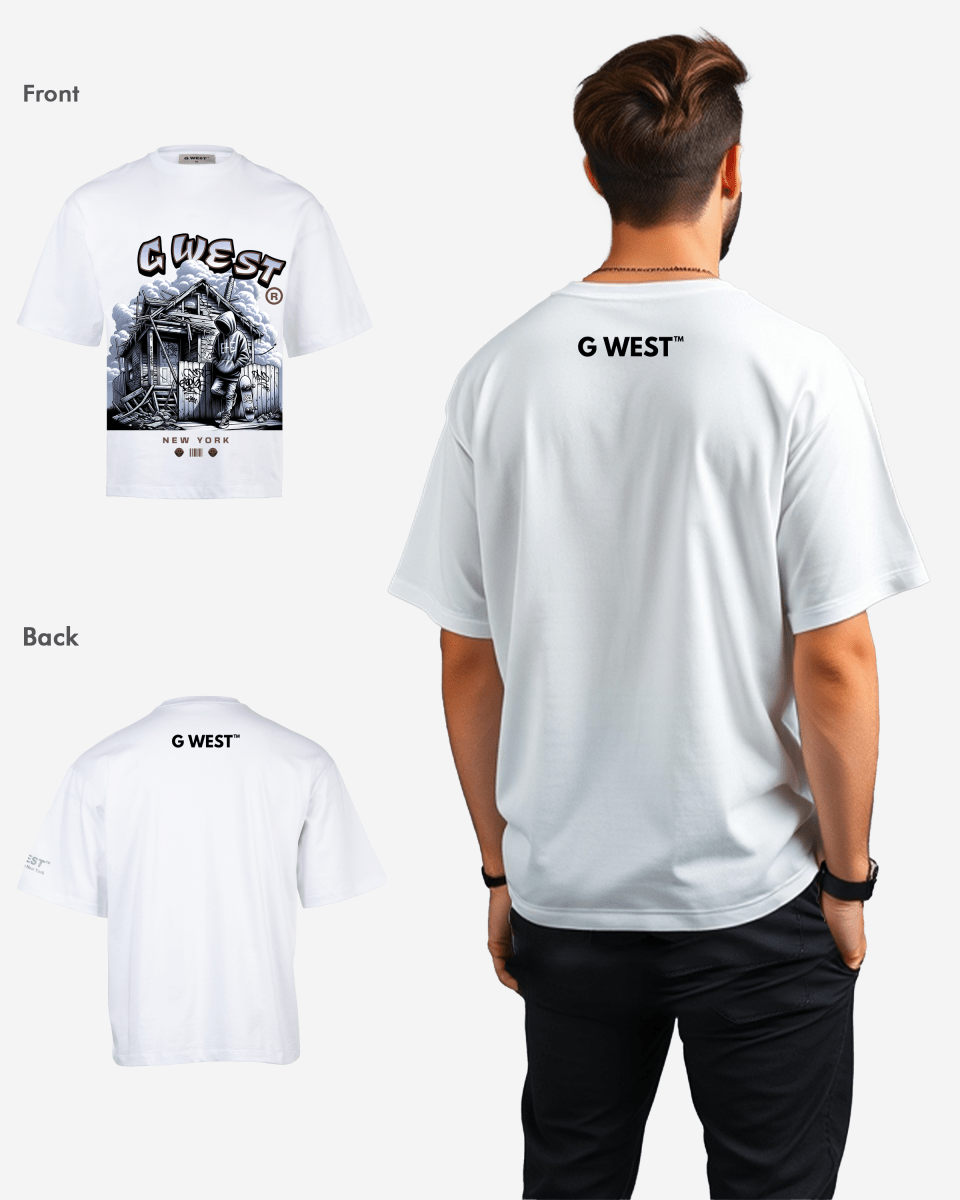 GWEST WANDERING SPIRIT OVERSIZED TEE