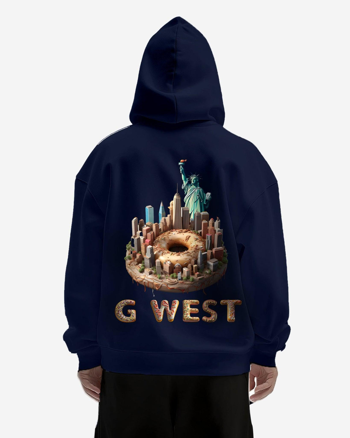 G West Nyc Donut Heavy Premium Oversize Hoodie