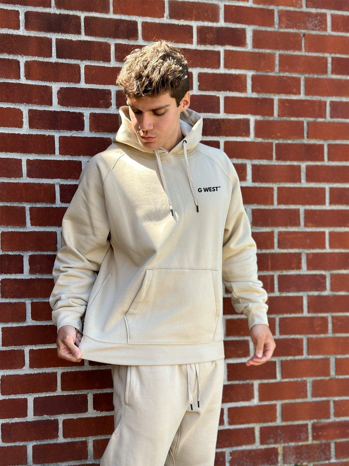 G West Newspaper Heavy Premium Hoodie