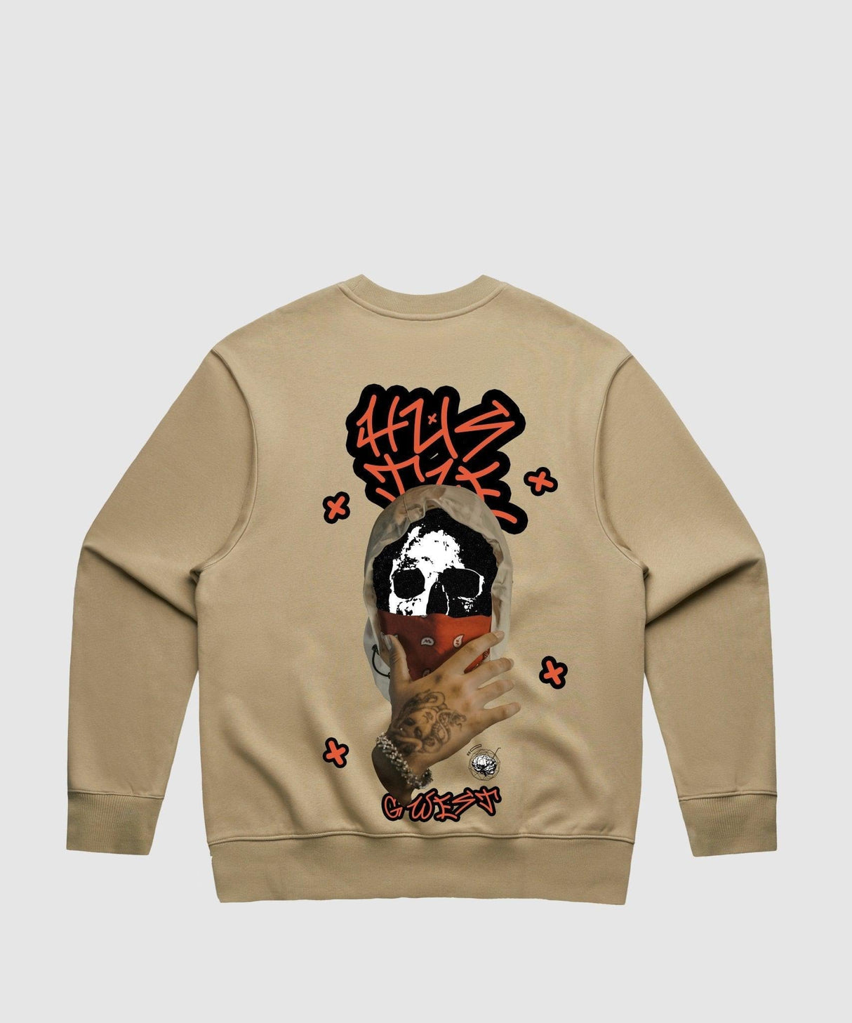 G West Hooded Hustle Heavy Premium Crewneck