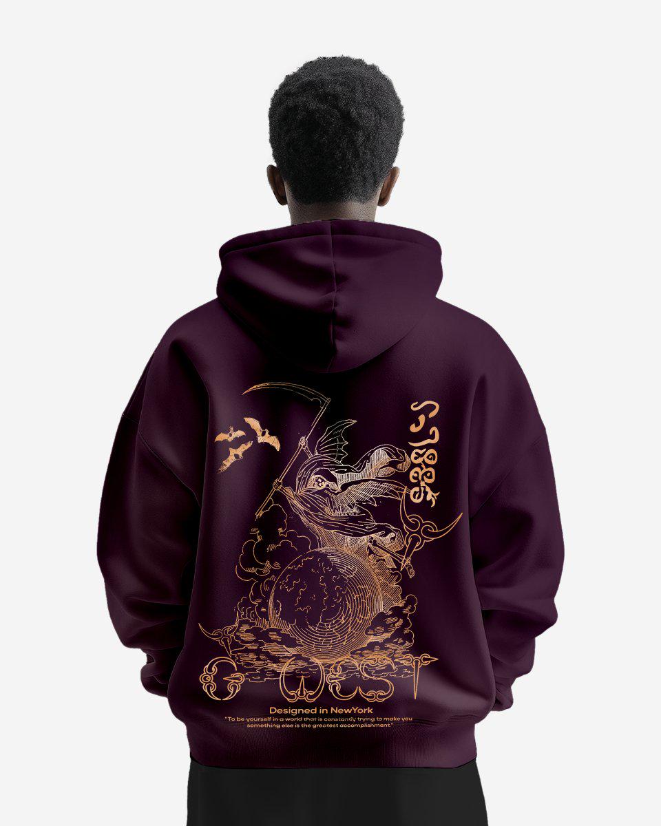 G West Reaper World Heavy Premium Oversize Hoodie