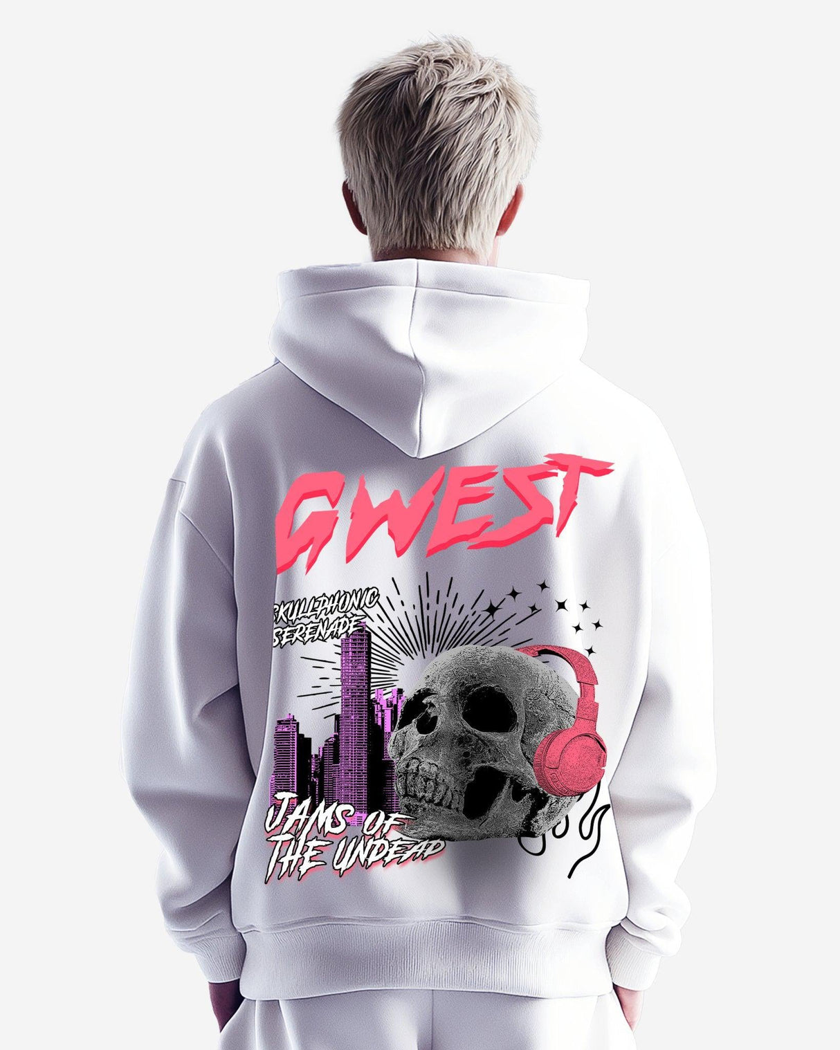 G West Jams Of The Undead Oversize Hoodie