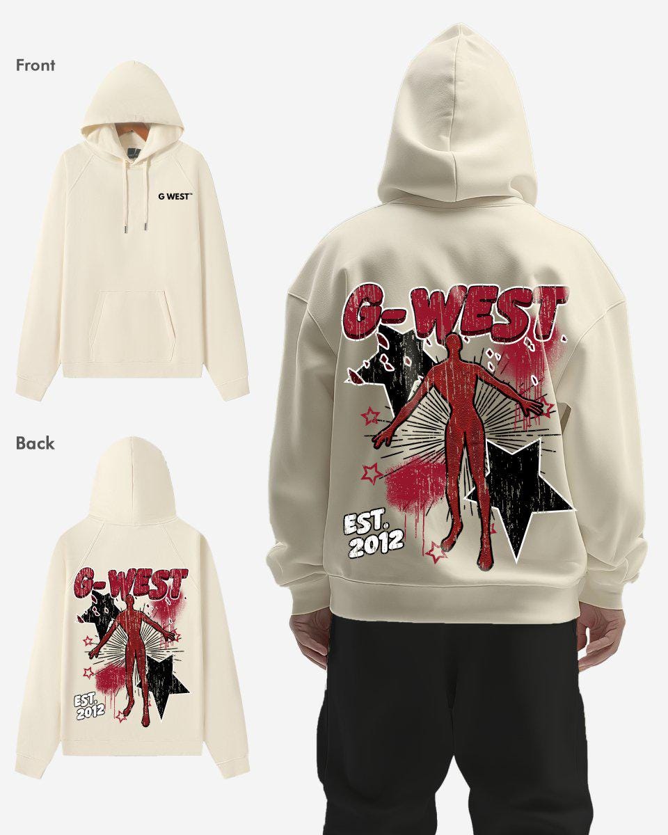 G West Dazzling Dynamo Oversize Hoodie
