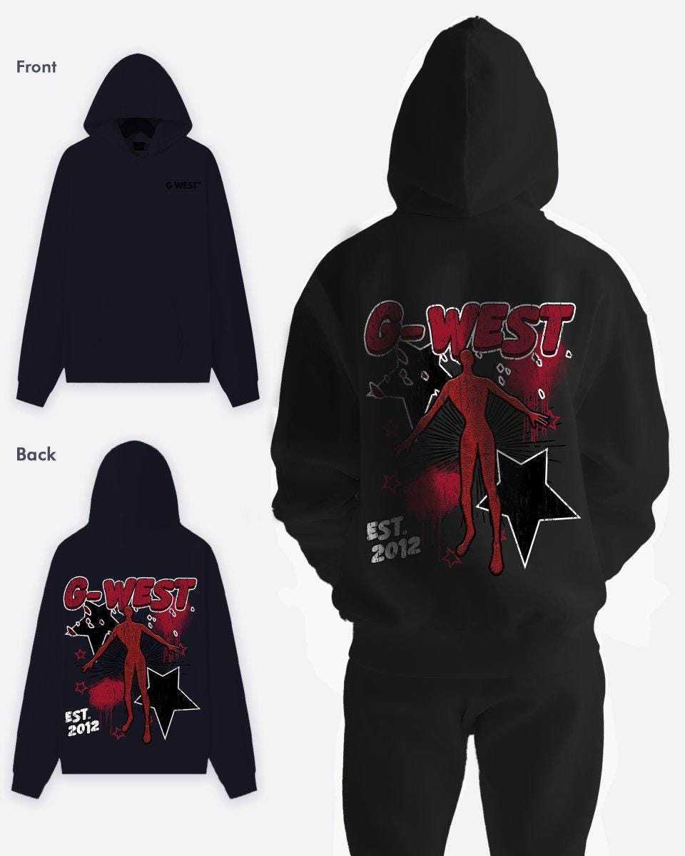 G West Dazzling Dynamo Oversize Hoodie