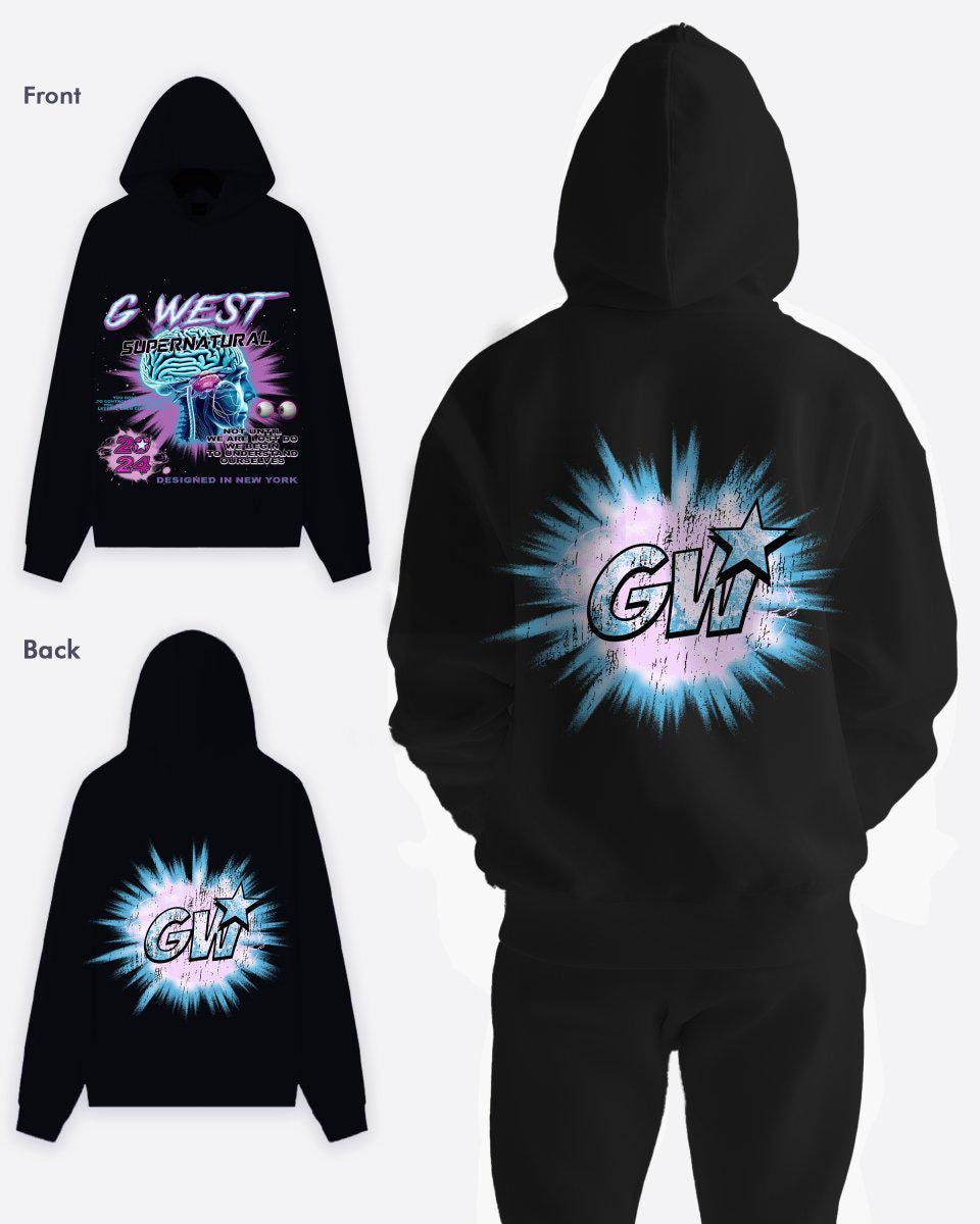 G West Supernatural Oversize Hoodie
