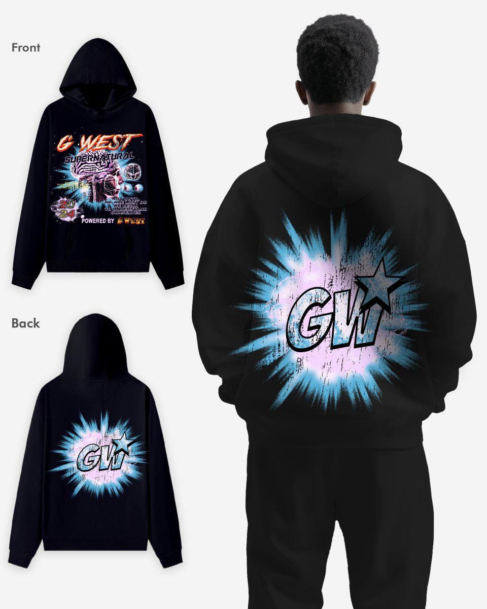 G West Supernatural Oversize Hoodie