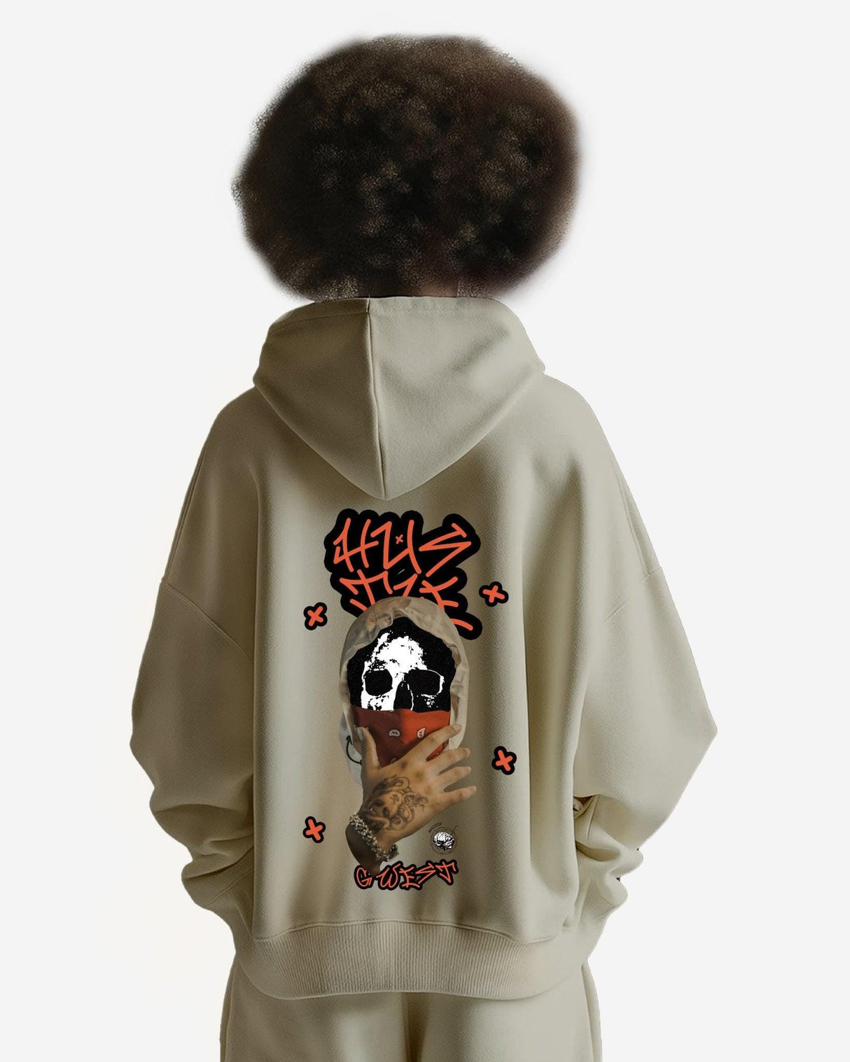 G West Hooded Hustle Heavy Premium Oversize Hoodie