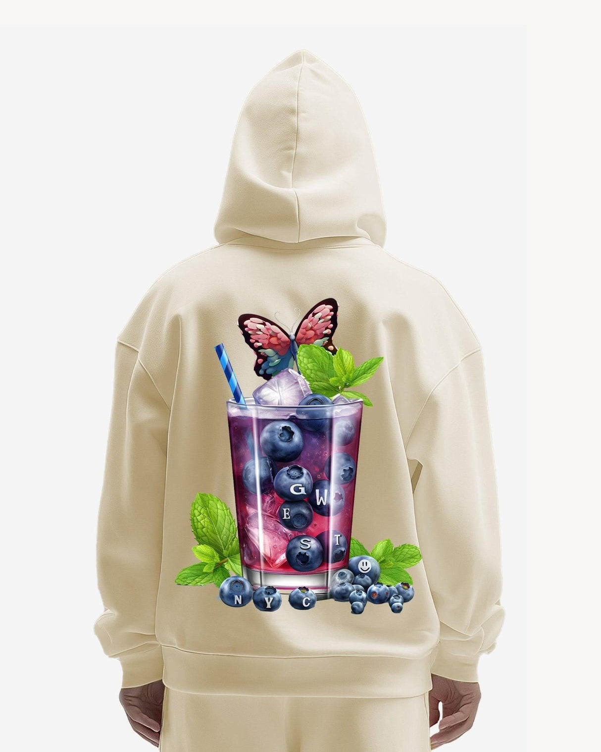 G West Blueberry Mohito Heavy Premium Hoodie