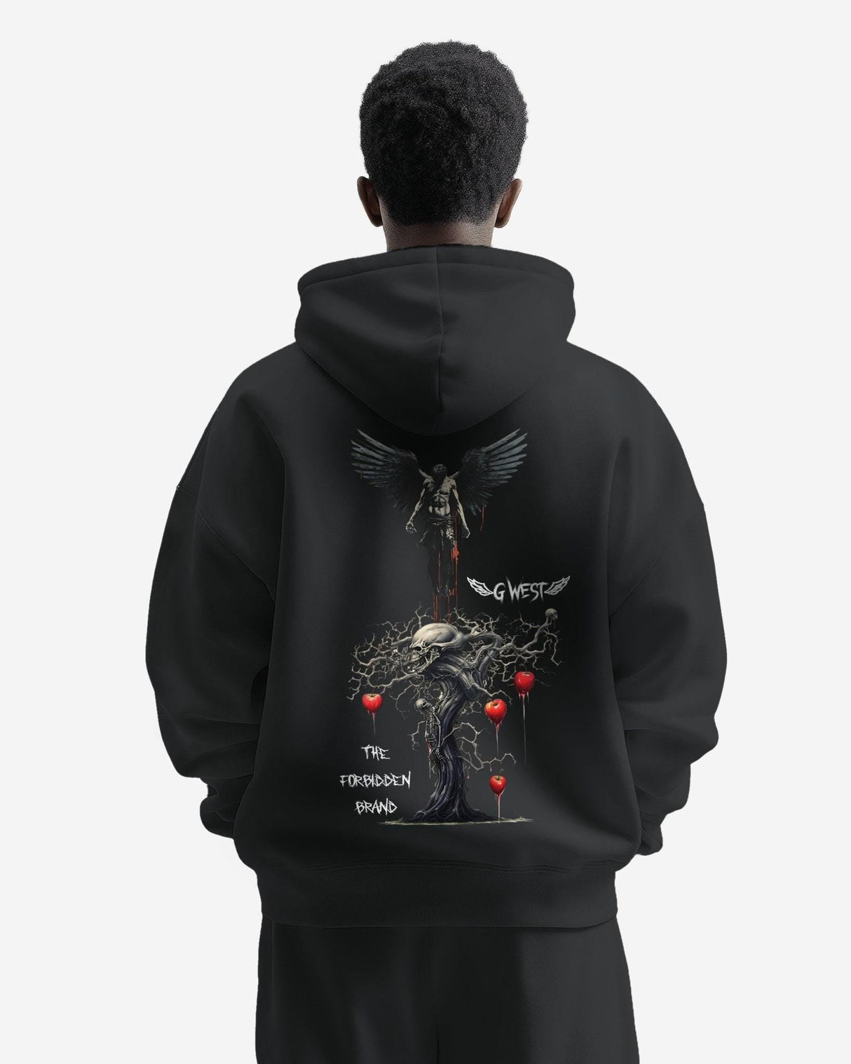 G West Forbidden Brand Heavy Premium Oversize Hoodie