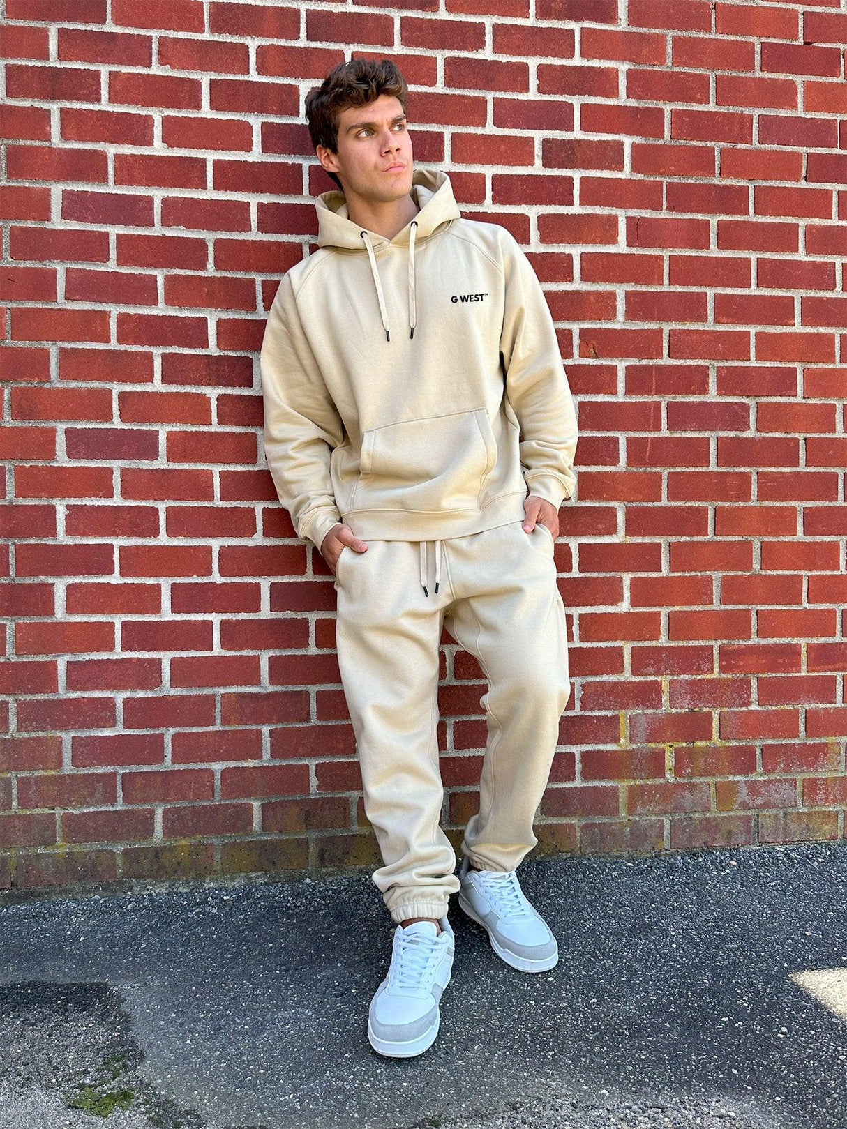 G West Newspaper Heavy Premium Hoodie