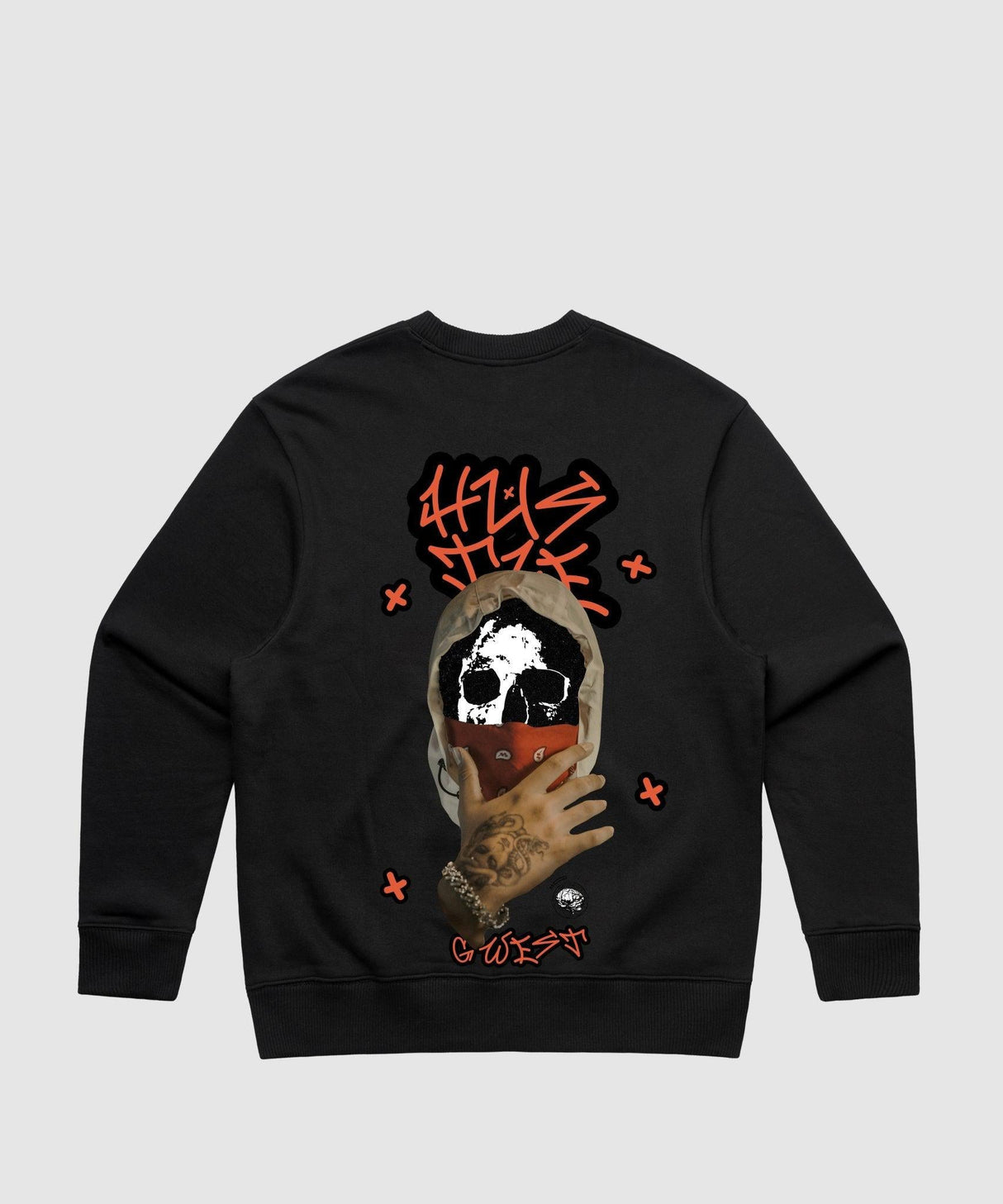 G West Hooded Hustle Heavy Premium Crewneck