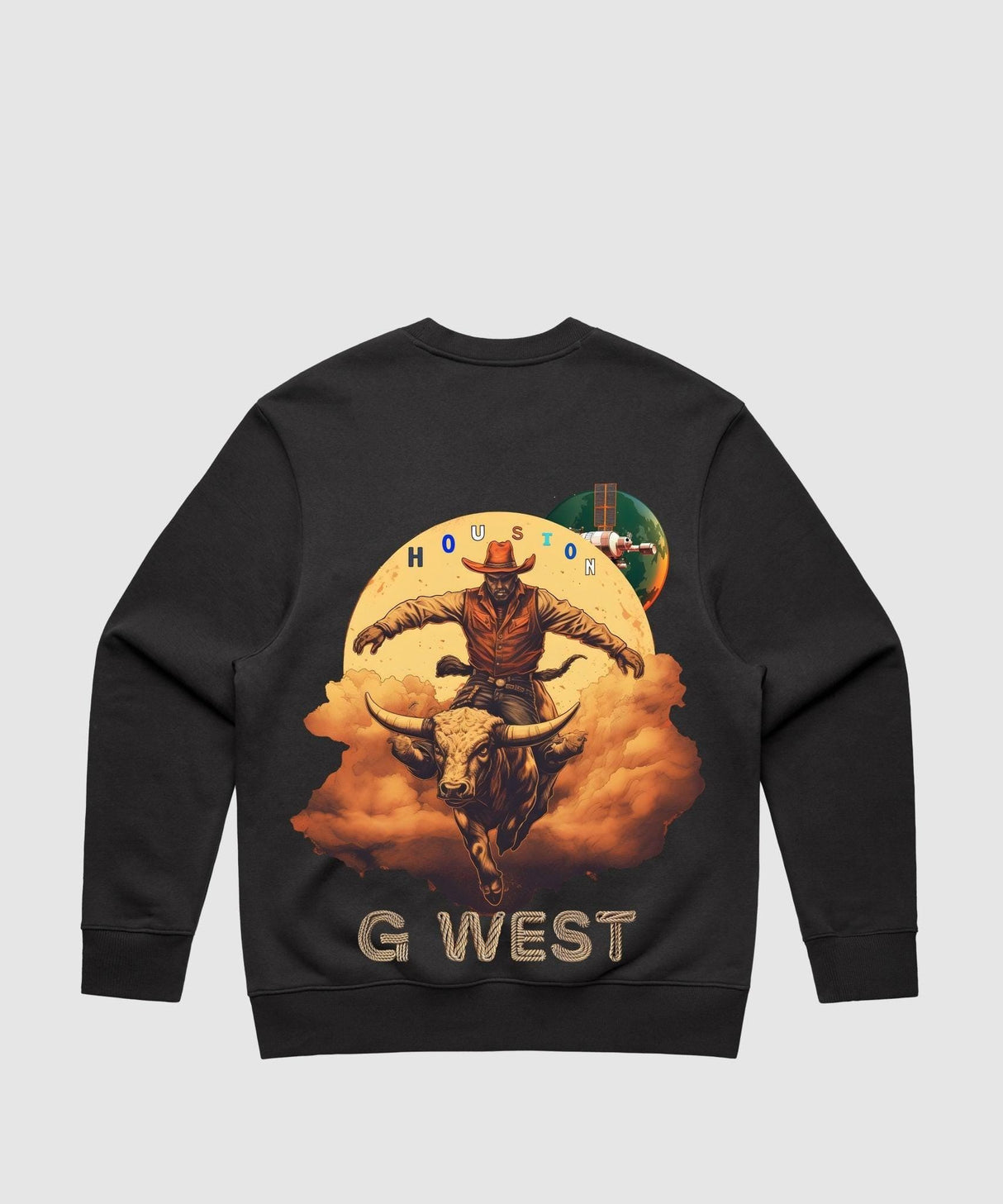 G West Houston Rodeo Heavy Premium Crewneck