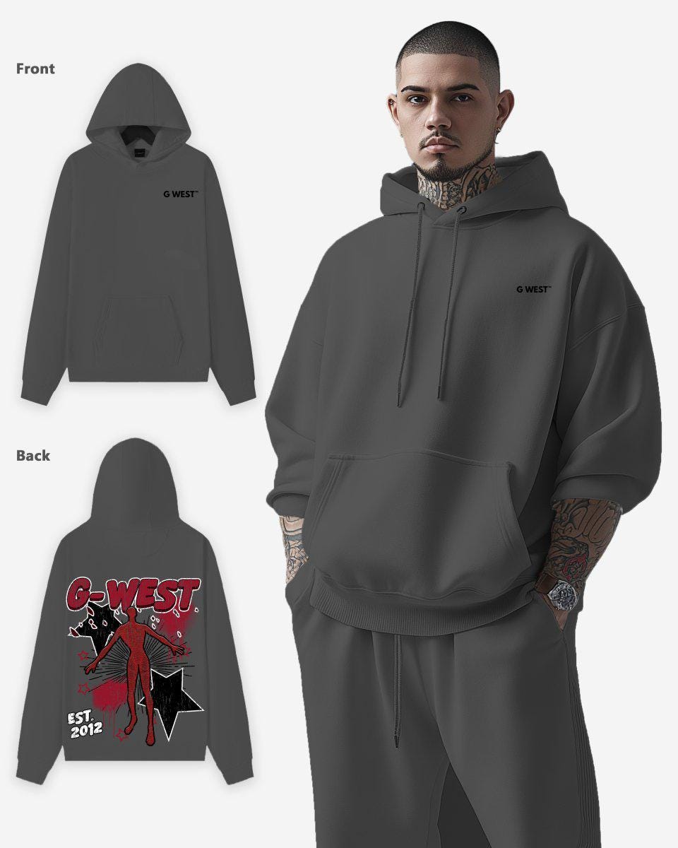 G West Dazzling Dynamo Oversize Hoodie