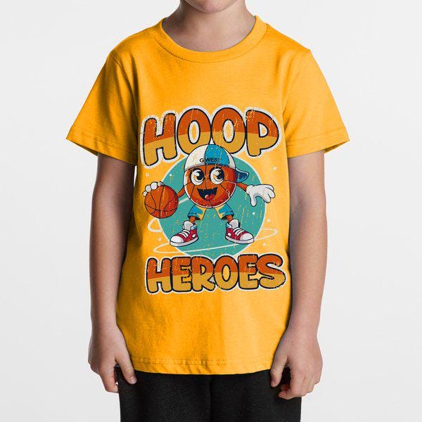 G West Kids Hoop Heroes Tee - Dtpbasty9072
