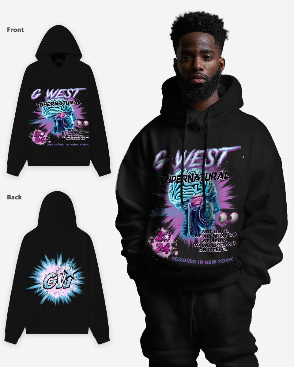 G West Supernatural Oversize Hoodie