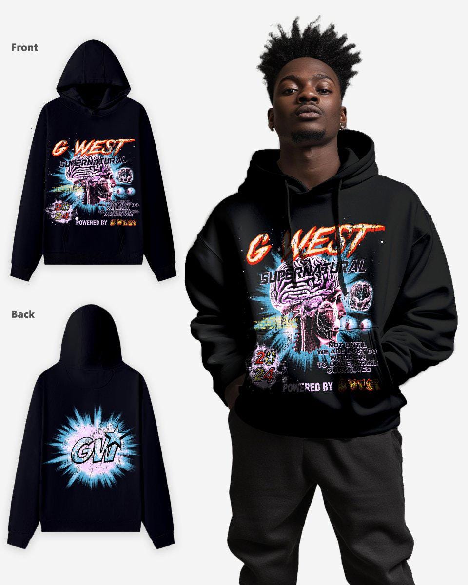 G West Supernatural Oversize Hoodie