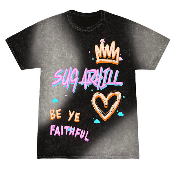 Sugar Hill - Shirt - Be Ye Faithful- Black Smoke Dye